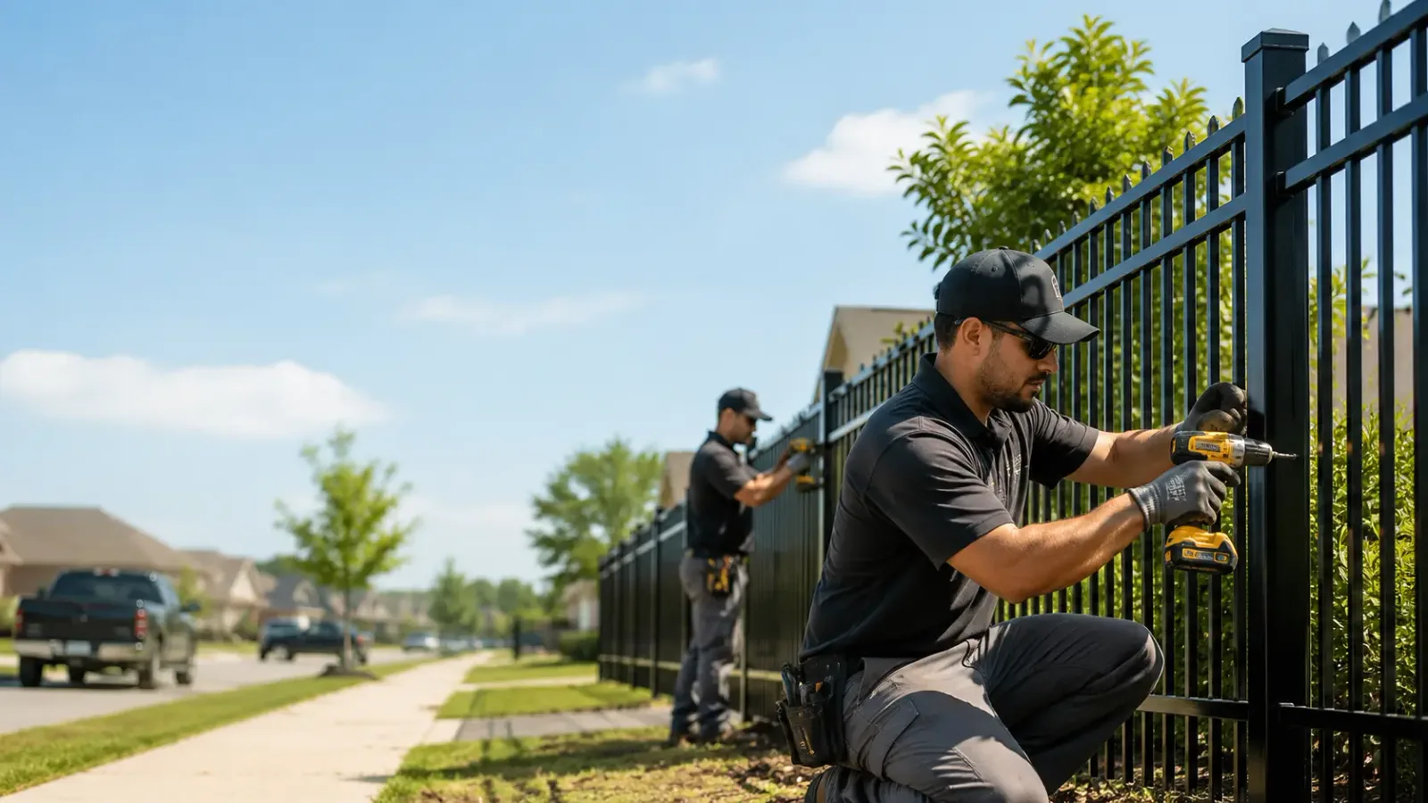 Metal Fence Installation in Williamsburg, MO